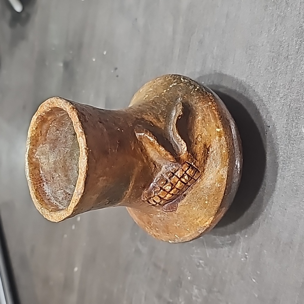 Native American Navajo Corn Pottery Vase